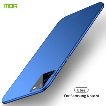 Ультратонкий чехол MOFI Frosted на Samsung Galaxy Note20 - синий