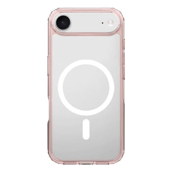 Чехол Kalebol Clear с MagSafe гибрид на iPhone Air - розовый
