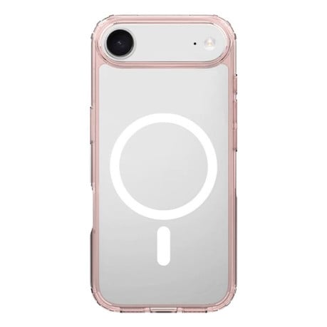 Чехол Kalebol Clear с MagSafe гибрид на iPhone Air - розовый