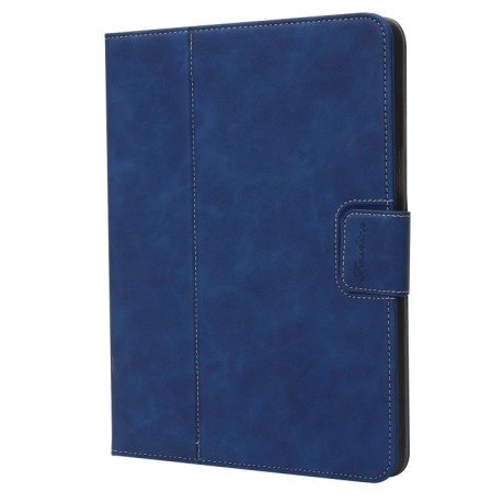 Чохол-книга Calf Texture для iPad 10.9 2022 - темно-синій