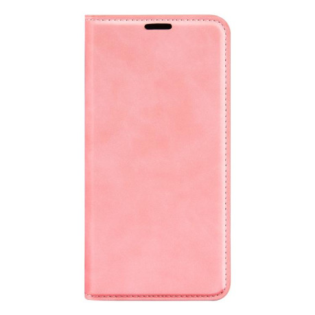 Чохол-книжка Retro Skin Feel Business Magnetic на Xiaomi Poco M7 Pro 5G - рожевий