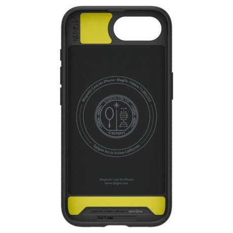Оригінальний чохол Spigen Rugged Armor MagSafe для iPhone 16e - Black
