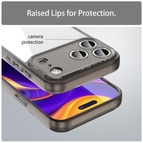 Чехол PC Hybrid TPU Airbag Shockproof для iPhone 17 Pro Max - черный