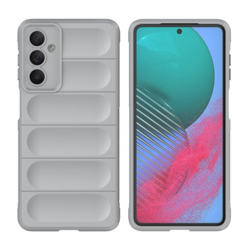 Силіконовий чохол Magic Flannel для Samsung Galaxy M54 5G - сірий