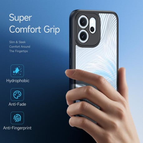 Чехол DUX DUCIS Aimo Series гибрид на OPPO Reno14 F 5G - черный
