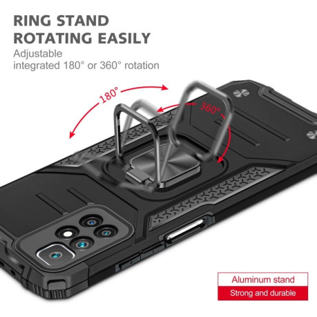 Протиударний чохол Magnetic Armor для Xiaomi Redmi 10 - чорний