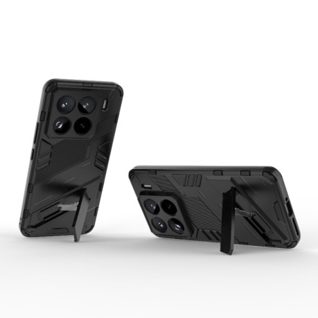 Противоударный чехол Punk Armor для Xiaomi 15 Pro 5G - черный