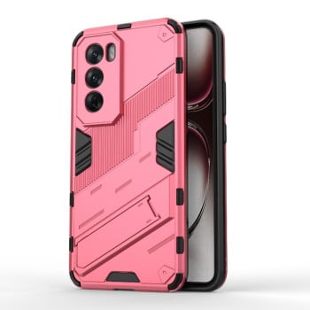 Протиударний чохол Punk Armor з підставкою на OPPO Reno 12 Pro Global - світло-червоний