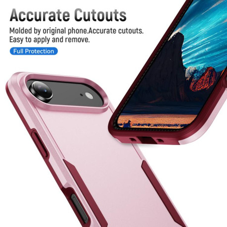Противоударный чехол Heavy Duty Armor для iPhone Air - розовый
