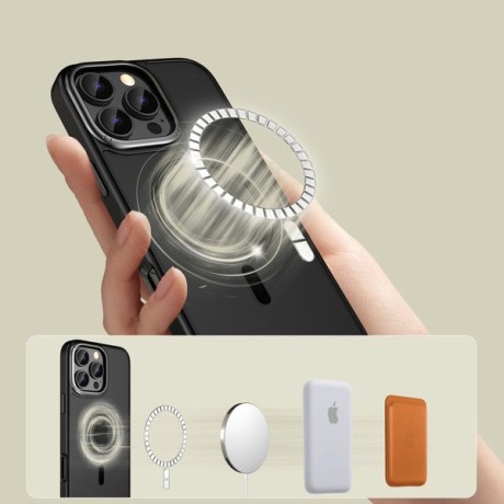 Чохол Tech-Protect MagEdge MagSafe для iPhone 16 Pro - Semi-Transparent