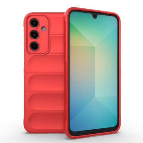 Силіконовий чохол Magic Flannel для Samsung Galaxy A16 5G - червоний