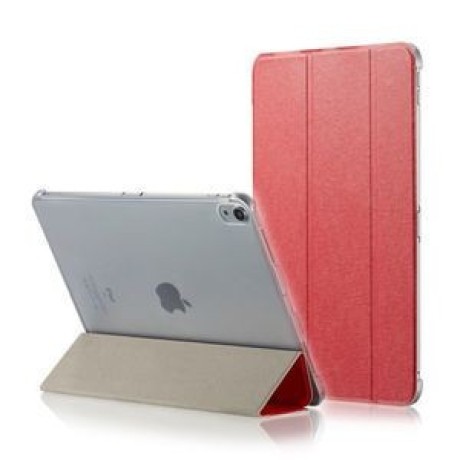 Чохол-книжка Silk Texture на iPad Pro 12.9 inch 2018- червоний