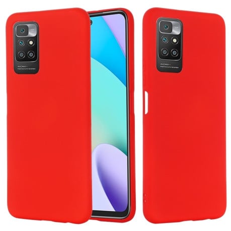 Силіконовий чохол Solid Color Liquid Silicone на  Xiaomi Redmi Note 11 Pro 5G (China)/11 Pro+ - червоний
