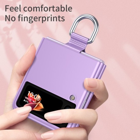 Протиударний чохол Skin Feel Folding Samsung Galaxy Z Flip3 5G - фіолетовий