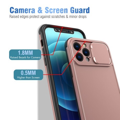 Противоударный чехол Cover Design для iPhone 11 Pro Max - розовое золото