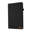 Чохол-книжка Fabric Leather для Xiaomi Mi Pad 5 Pro 12.4 - чорний