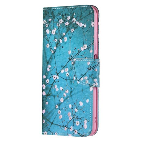 Чохол-книжка Colored Drawing Pattern для Xiaomi Poco M3 Pro/Redmi Note 10 5G/10T/11 SE - Plum Blossom