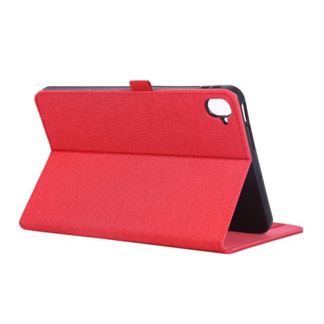 Чехол-книжка Fabric Leather для Xiaomi Redmi K Pad - красный