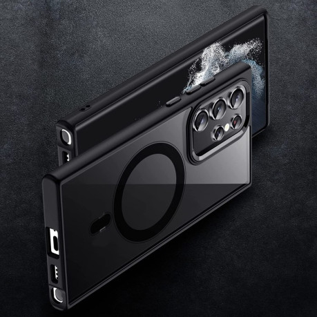 Протиударний чохол Acrylic Magsafe Samsung Galaxy S24 Ultra 5G - чорний