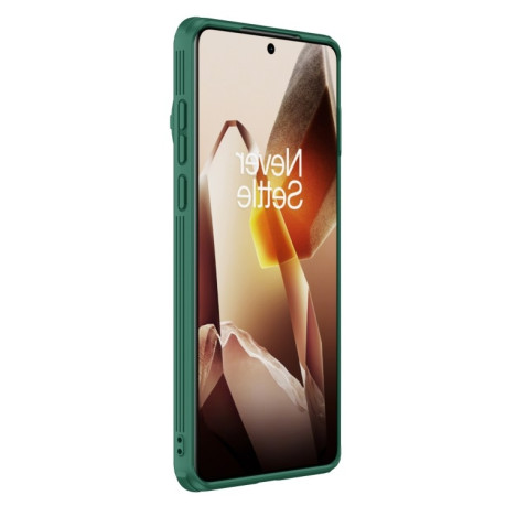 Протиударний чохол NILLKIN CamShield Pro Series на OnePlus 13 - зелений