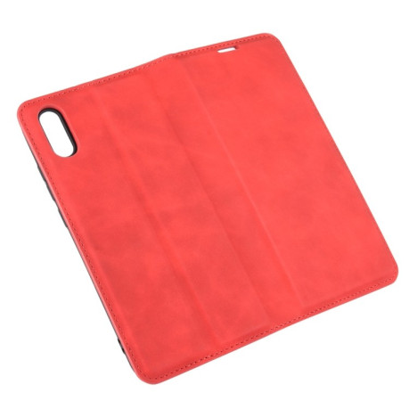 Чехол-книжка Retro-skin Business Magnetic на  Xiaomi Redmi 9A - красный