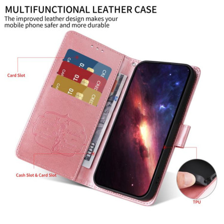 Чехол-книжка Embossed Butterfly для Xiaomi Redmi A5 4G 173.3mm - золото