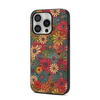 Противоударный чехол Seasons Flower Language Series для iPhone 16 Pro Max - Spring Green