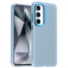 Чехол Candy Series гибрид с усиленными бортиками на Samsung Galaxy S24 FE 5G - синий