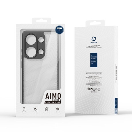 Противоударный чехол DUX DUCIS Aimo Series для Xiaomi Redmi Note 13 Pro 4G / POCO M6 Pro 4G  - черный