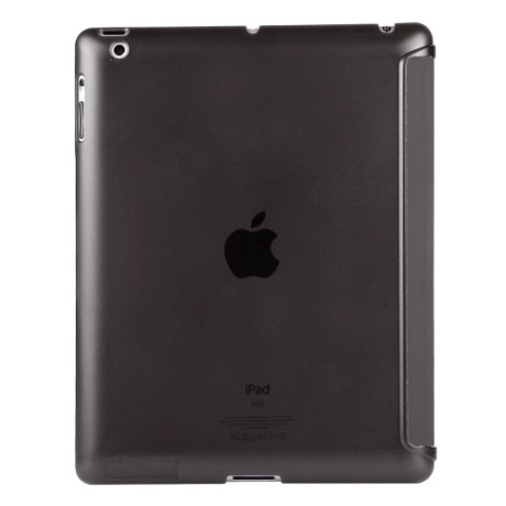 Чохол Solid Color чорний Sleep/Wake up для iPad 2, 3, 4