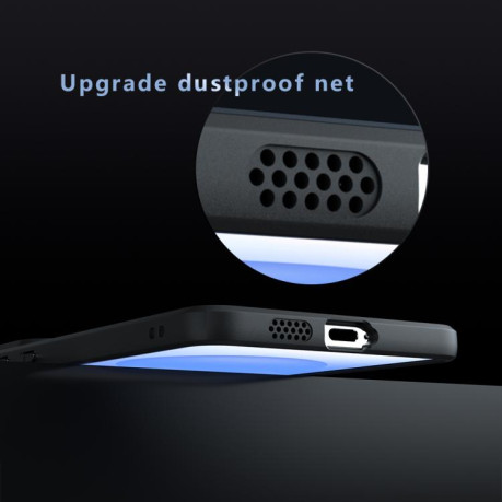 Противоударный чехол Armor Precise Hole PC Hybrid TPU для Samsung Galaxy S25 Edge 5G - черный
