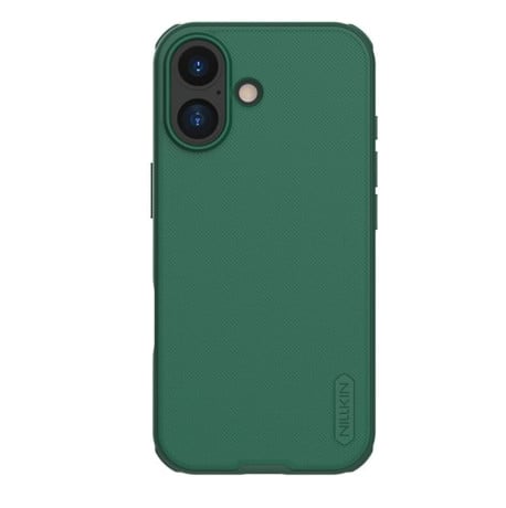 Чехол NILLKIN Frosted Shield Pro гибрид с матовым покрытием на iPhone 17 - зеленый