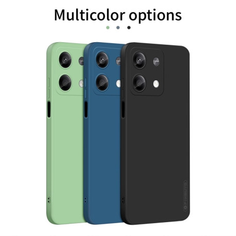 Противоударный чехол PINWUYO Sense Series для Xiaomi Redmi Note 13 - зеленый