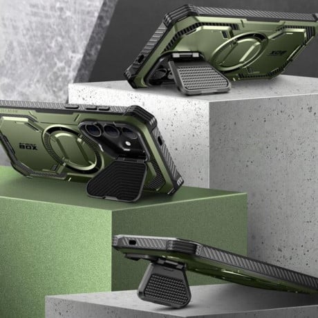 Двосторонний чехол Supcase i-Blason ArmorBox 2-Set для Samsung Galaxy S24 - green