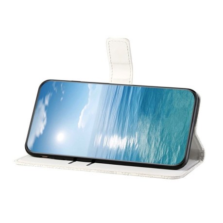 Чехол-книжка Ethnic Style для Infinix Hot 50 4G - белый