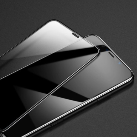 Защитное стекло 5D 9H full glue  на iPhone 12 Pro Max- черное