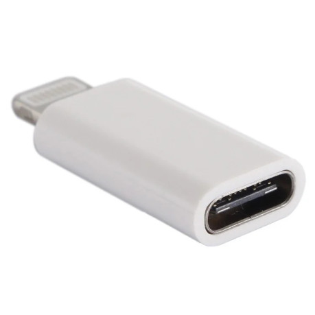 Адаптер ENKAY Hat-Prince HC-6 Mini ABS USB-C / Type-C 3.1 to 8 Pin Port Connector - белый