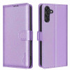 Чехол-книжка Litchi Texture RFID Anti-theft Leather для на Samsung Galaxy M16 5G / F16 5G - фиолетовый