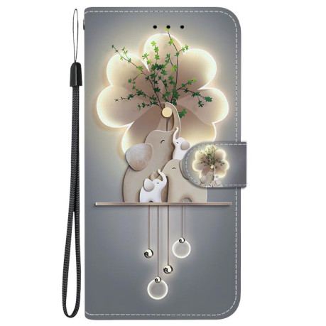 Чехол-книжка Colored Drawing Series на iPhone 16e - разноцветный