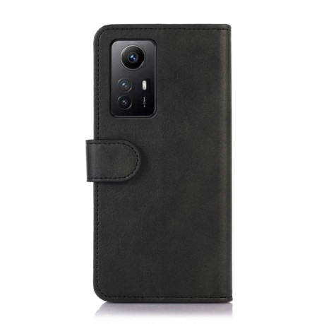 Чехол-книжка Cow Texture Leather для Xiaomi Redmi Note 12S 4G - черный