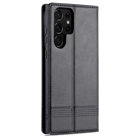 Чохол-книжка AZNS Magnetic Calf Samsung Galaxy S22 Ultra 5G - чорний
