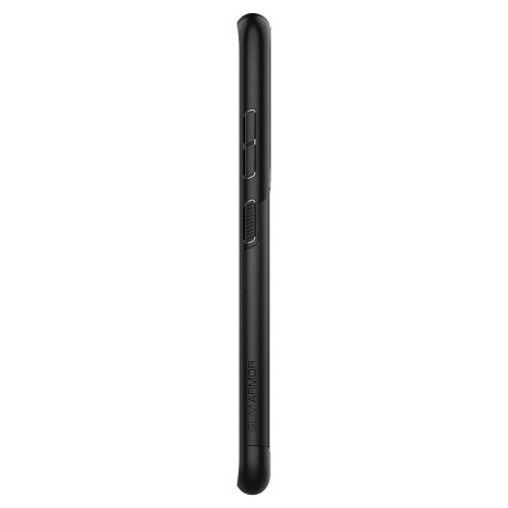 Оригинальный чехол Spigen Slim Armor для Samsung Galaxy S21 Ultra Black