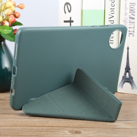 Чохол-книжка Demation Silicone Leather для Xiaomi Redmi Pad SE 8.7 - зелений