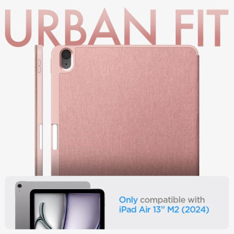 Оригинальный чехол Spigen Urban Fit для iPad Air 13 2024 - Rose Gold