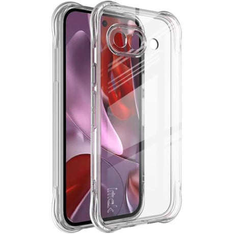 Чехол imak Shockproof Airbag для Google Pixel 9a - прозрачный