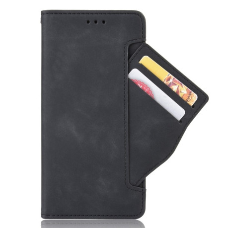 Кожаный чехол-книжка Wallet Style Skin на Samsung Galaxy S20 FE - черный