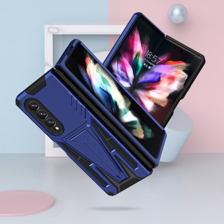 Протиударний чохол Super V Armor для Samsung Galaxy Fold4 5G - синій