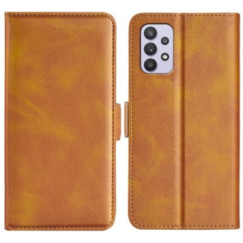 Чохол-книжка з двосторонньою магнітною застібкою на Samsung Galaxy A53 5G - жовтий