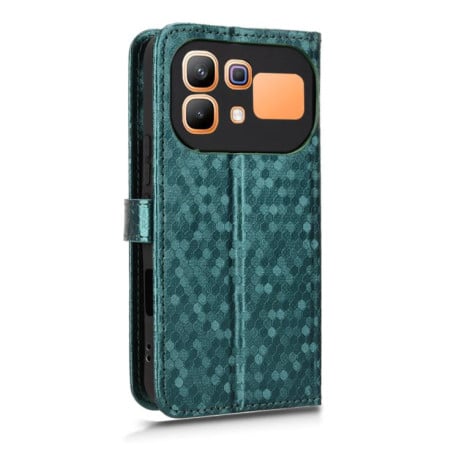 Чохол-книжка Honeycomb Dot на Infinix Note 60 5G / 60 Pro 5G — зелений