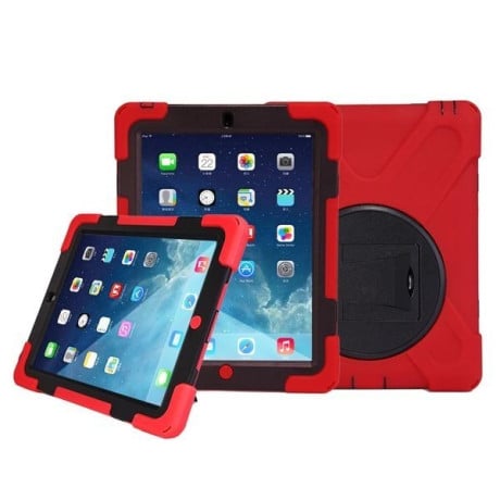 Протиударний Чохол із підставкою Shock-proof Detachable Stand червоний для iPad 4/ 3/ 2